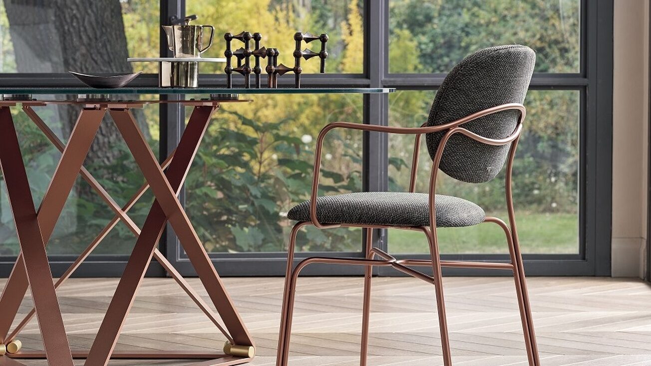 Delta Round table by Bontempi